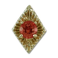 rk778 Garnet Bracelet Slide 